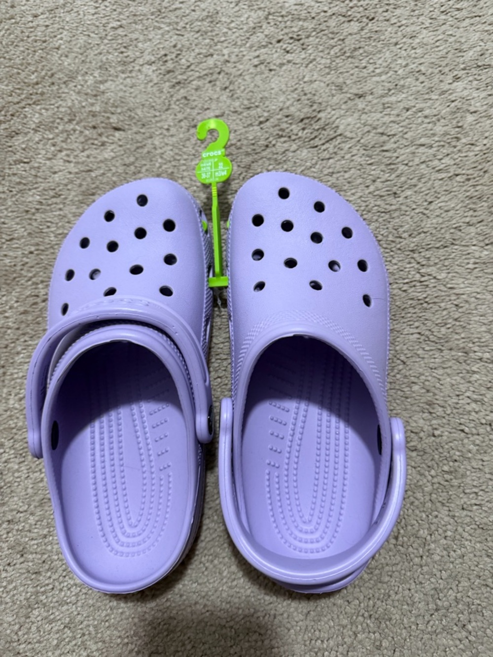 CROCS Kids Classic Clog in Lavender Purple